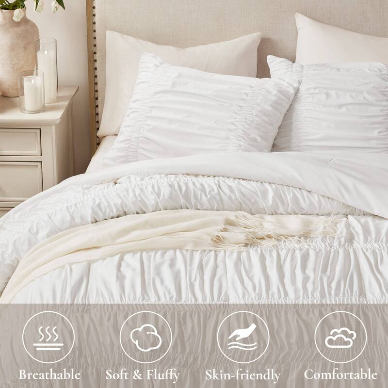 2PCS Twin/Twin XL Durable Soft Comforter Set