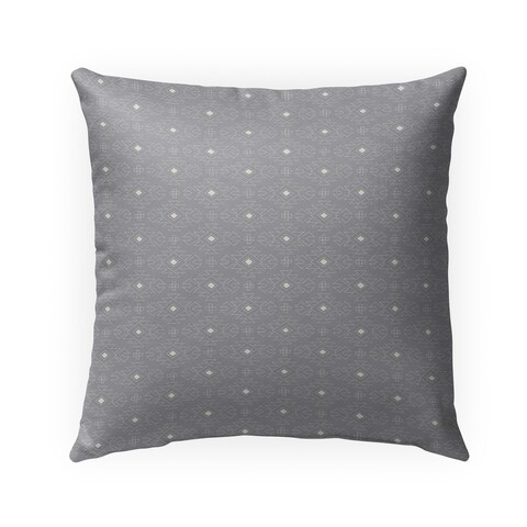 SWEATER GRAY Indoor-Outdoor Pillow By Kavka Designs