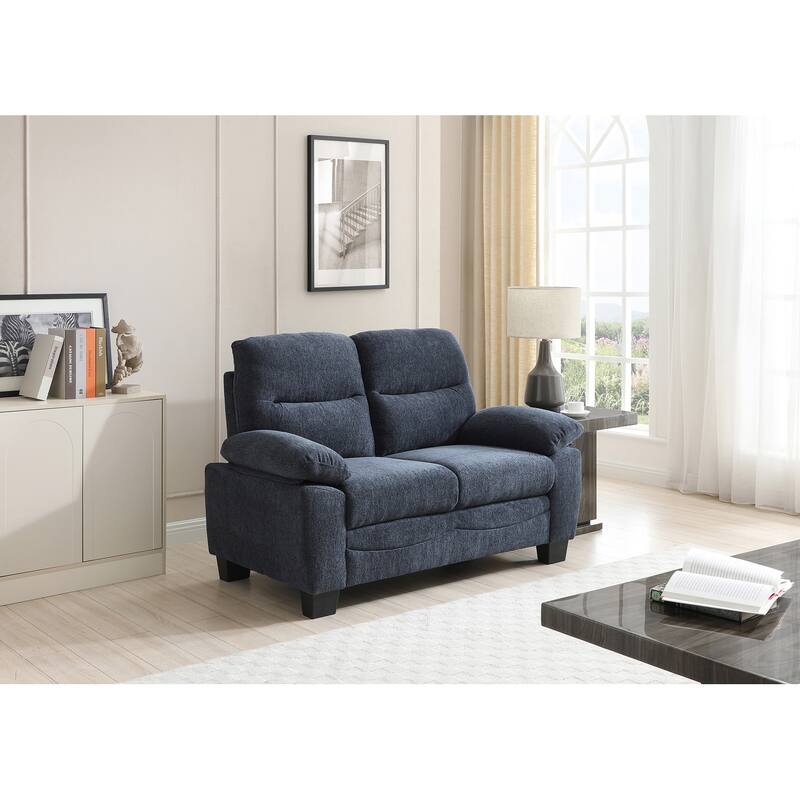Summerton 59 in. Pillow Top Arm Polyester Straight Sofa