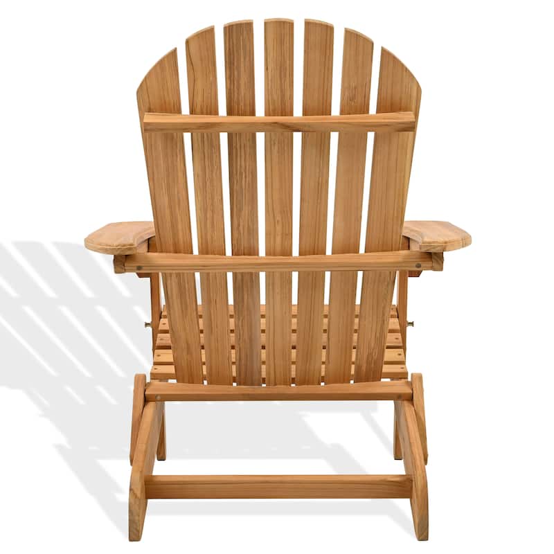 SAFAVIEH Couture Alani Teak Adirondack Chair - 30"W x 32"D x 35"H