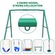 preview thumbnail 5 of 6, 440lbs Heavy Duty A-Frame Metal Swing set Frame with 5 Hanging Hooks