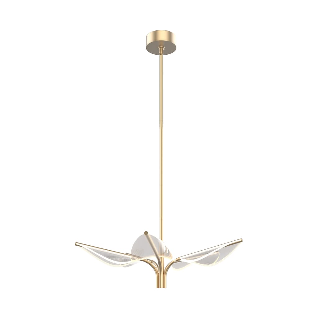 Alora Lighting PD321105 Flora 31" Wide 3 Light LED Chandelier