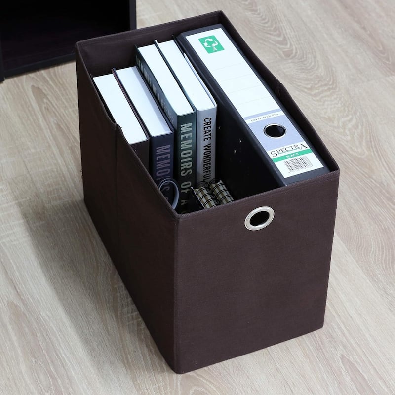 Writing Desk - Compact Computer Desk with Keyboard Drawer & CPU Storage - Modern Home Office Desk
