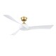 preview thumbnail 3 of 1, Fanimation Wrap Custom Indoor/Outdoor Ceiling Fan 56 inch Blades - Set of 3 - Matte White - Matte White - 56 Inches