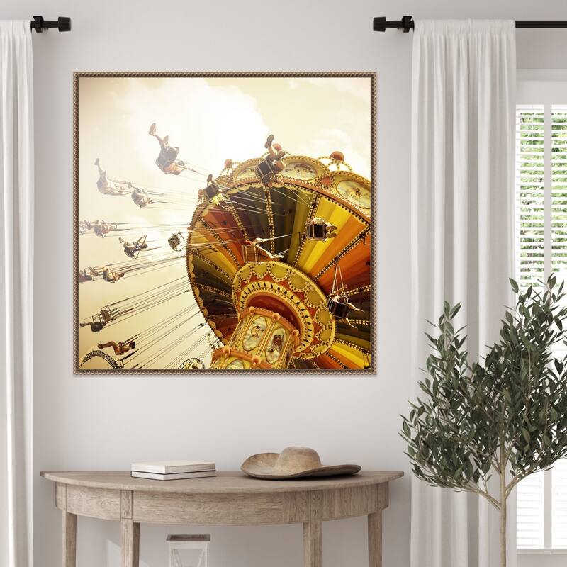 Euphoria by Kapuschinsky Framed Canvas Wall Art Print