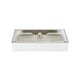 preview thumbnail 26 of 68, Claire Ceramic Console Sink White Basin Gold Legs