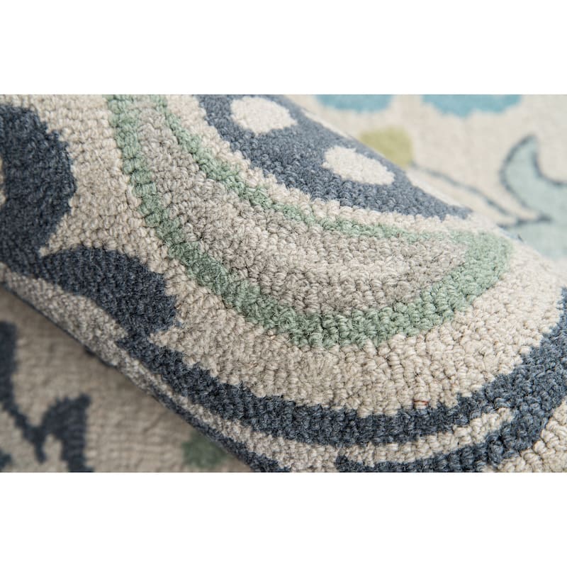 Momeni Newport Hand Tufted Wool Floral Area Rug