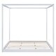 preview thumbnail 7 of 16, King Size Canopy Platform Bed with Support Legs