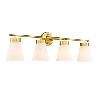 4-Light Bathroom Vanity Lights Wall Lamp