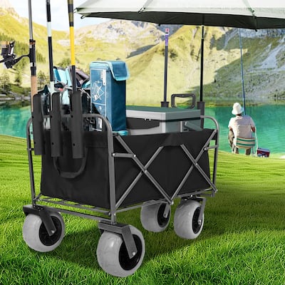 Fishing Cart with Rod Holders