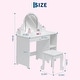 preview thumbnail 24 of 22, Kids Vanity Desk with Mirror and Lights