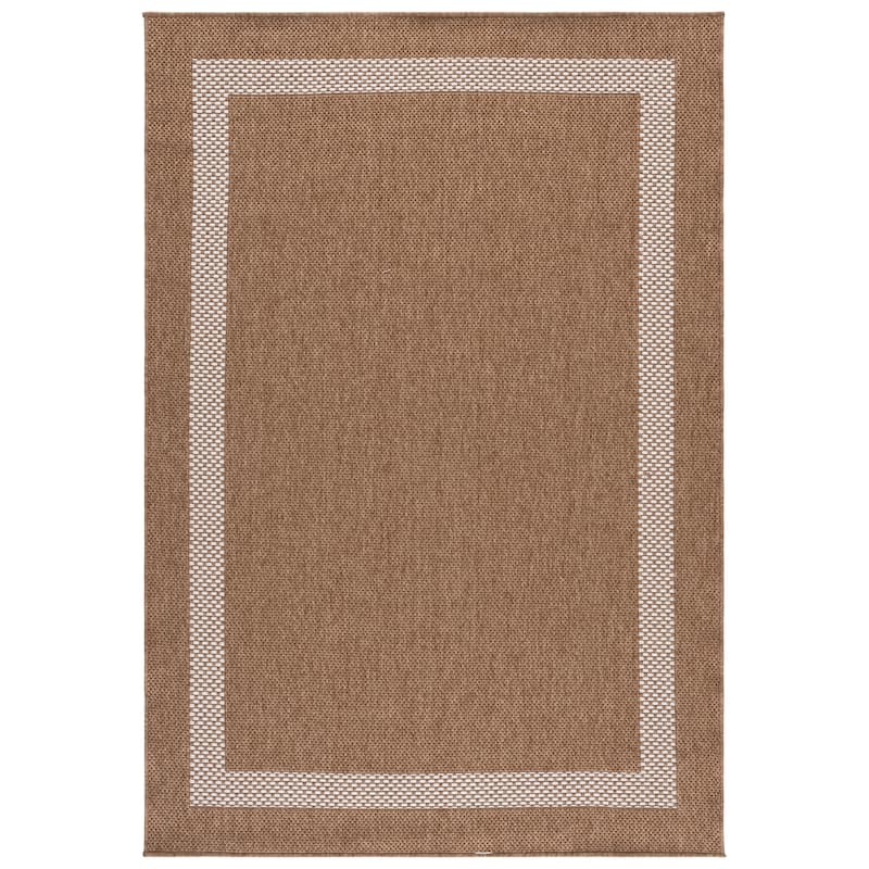 SAFAVIEH Sisal Performance Margit Washable Indoor/Outdoor Rug - Natural/Ivory - 5'3" x 7'6"