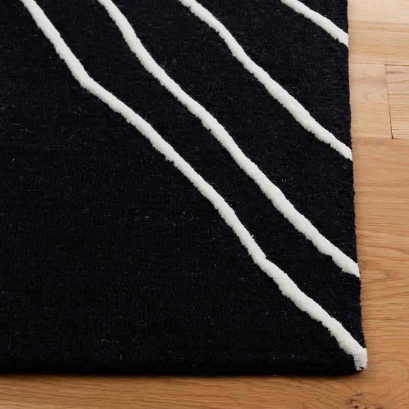 SAFAVIEH Handmade Rodeo Drive Vutka Mid-Century Modern Wool Rug