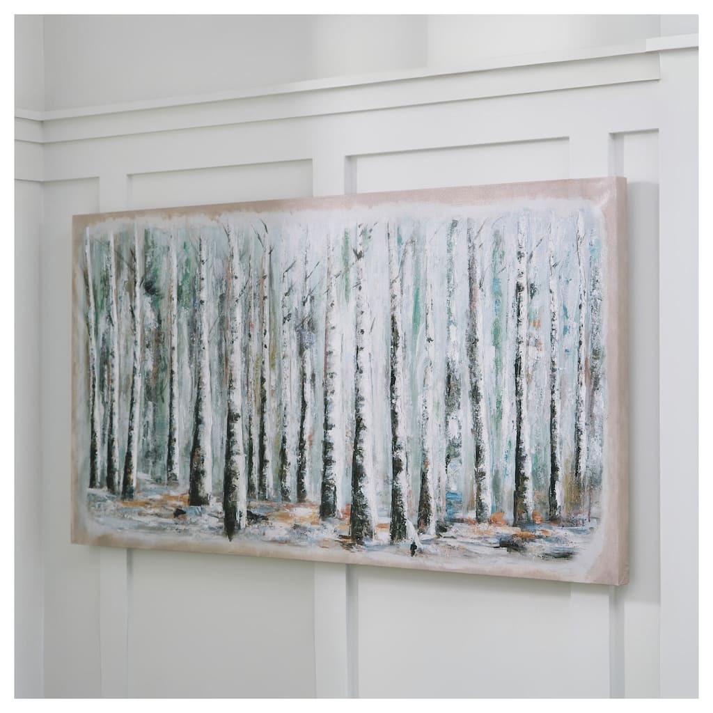 Signature Design by Ashley Calbert White/Black/Green Wall Art