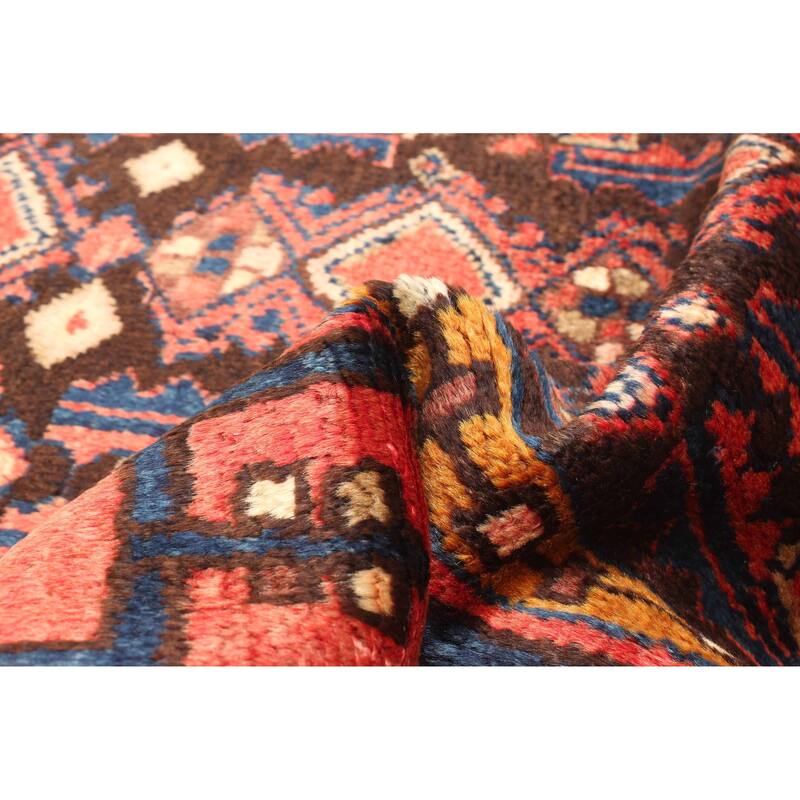 ECARPETGALLERY Hand-knotted Andelz Red Wool Rug - 3'5 x 5'6