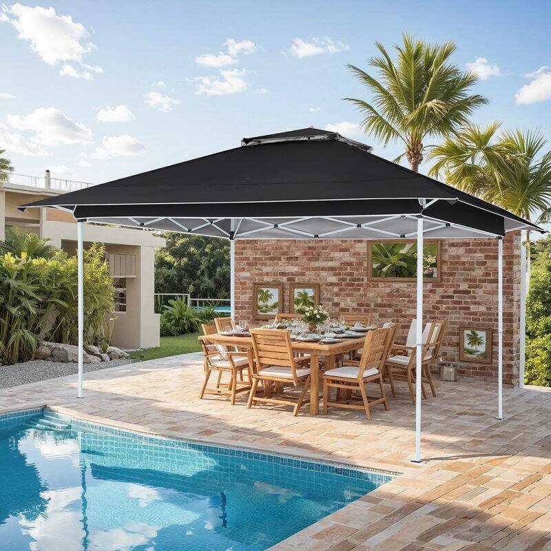 AVAWING 10x10 Pop Up Canopy Tent - Instant Shelter with UV Protection for Outdoor Events, Beach - Heavy Duty Steel Frame