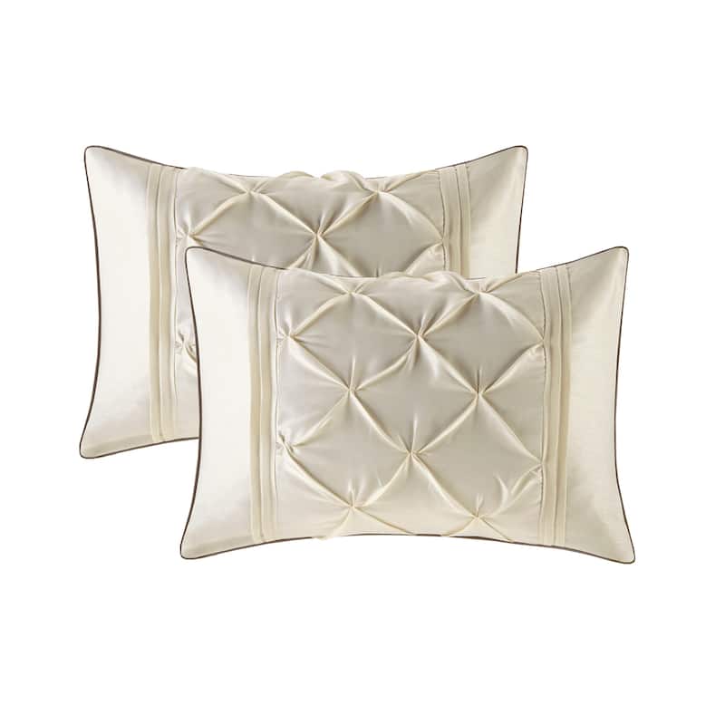 Madison Park Essentials Loretta 24-Piece Room in a Bag with Window Panels and Sheet Set