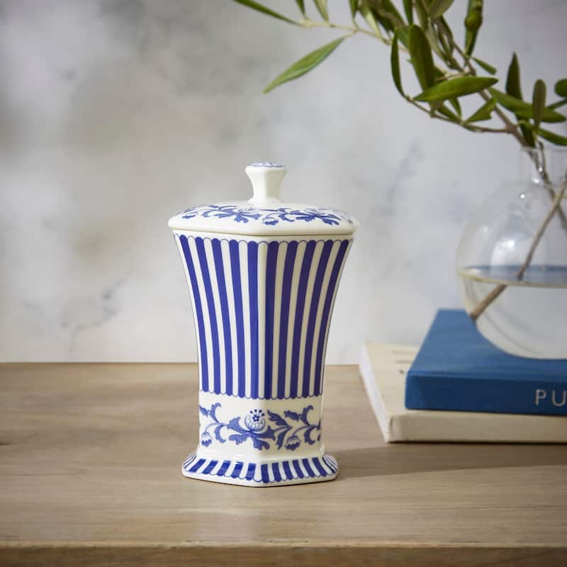 Spode Blue Italian Vase