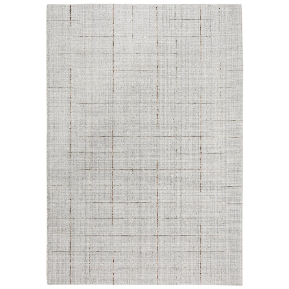 Alora Decor Chic Hand Loomed Abstract Lined Rug