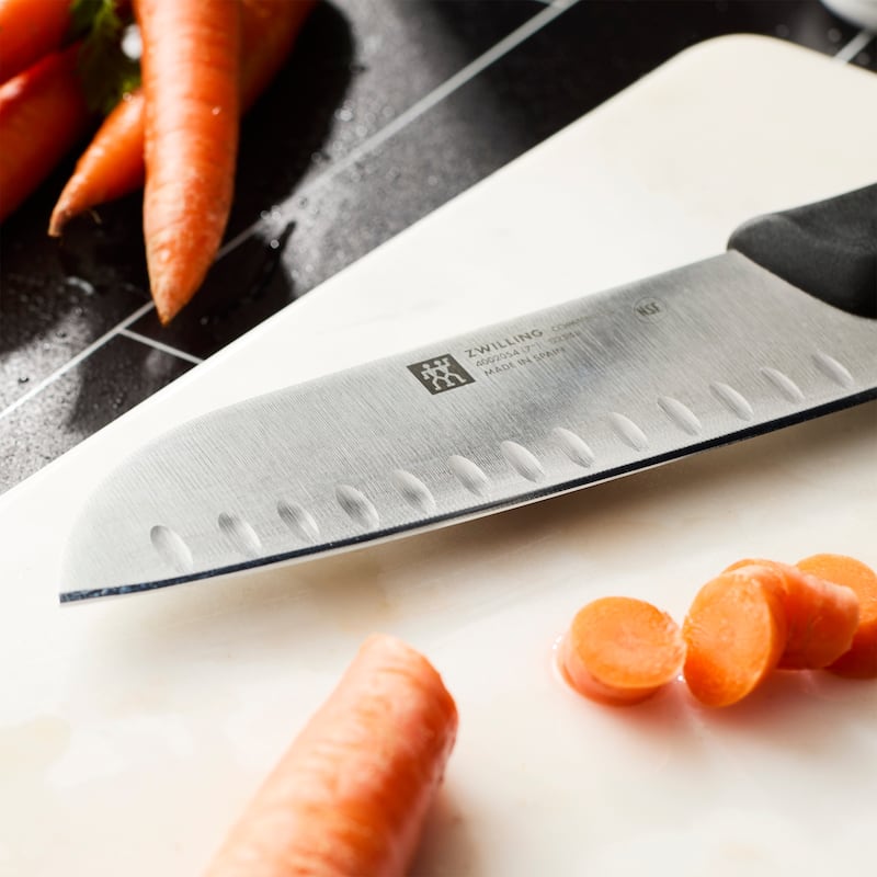 ZWILLING Commercial 7-inch Santoku - Black