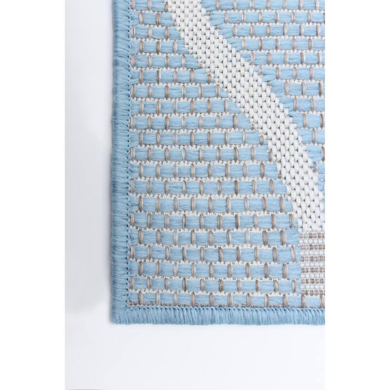 ECARPETGALLERY Veranda Abstract Indoor/ Outdoor Rug