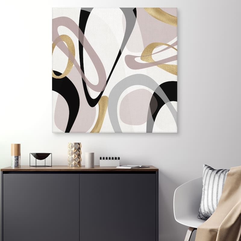 Tumbled Golden I by Susan Jill Canvas Art Print