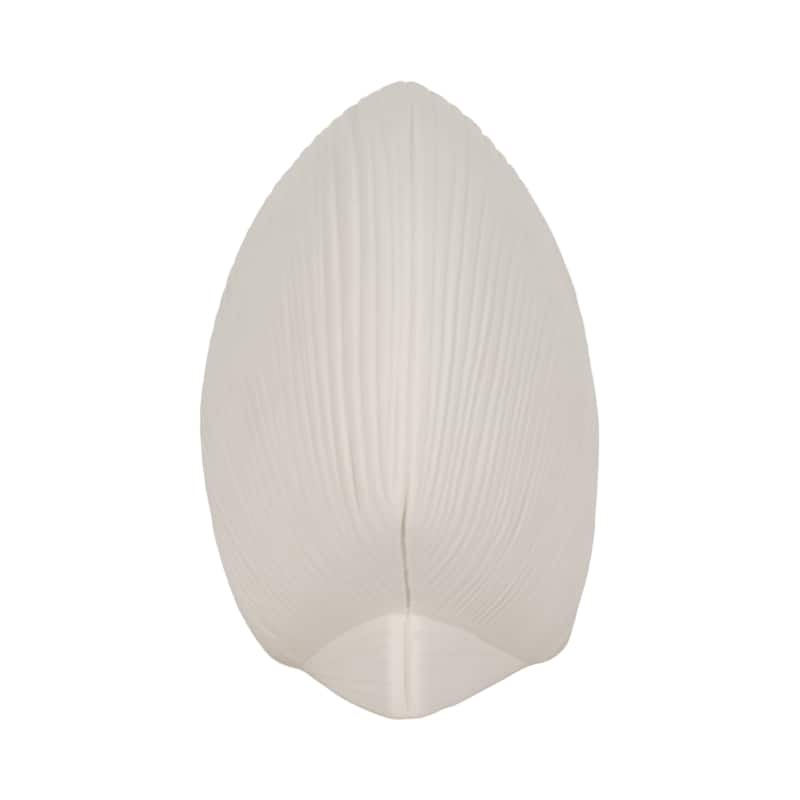 Sagebrook Home Stoneware White Seashell Decor