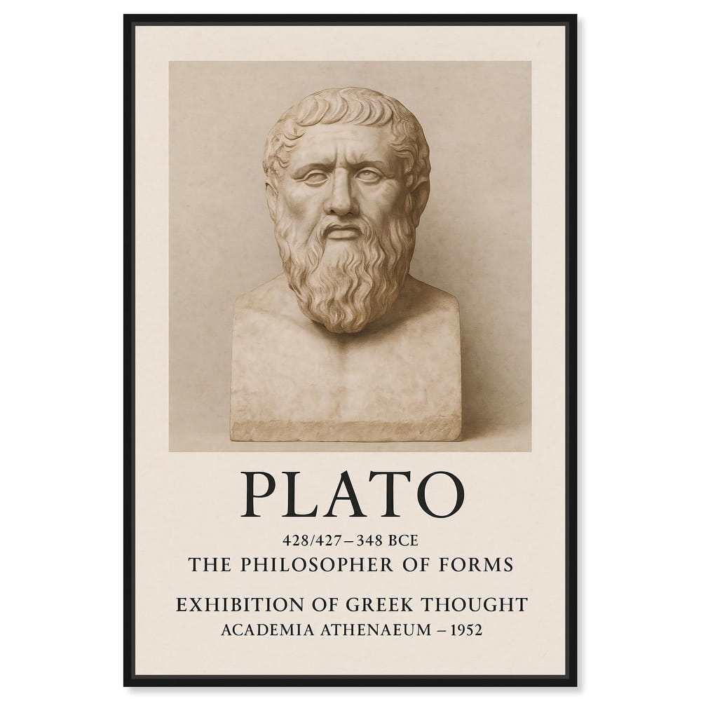 Philosopher of Forms Canvas by Art Remedy