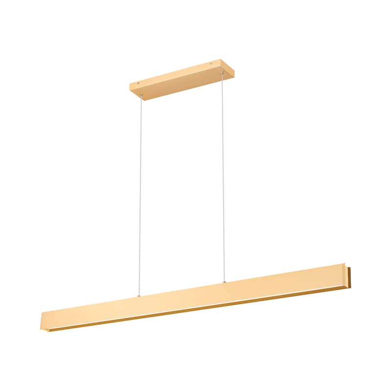 Z-Lite 1016-55L-LED Hudson 55" Wide LED Linear Chandelier