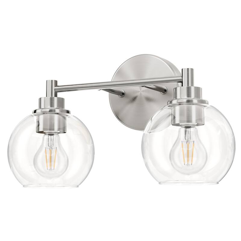 Dimmable Bathroom Vanity Light Globe Glass Shades
