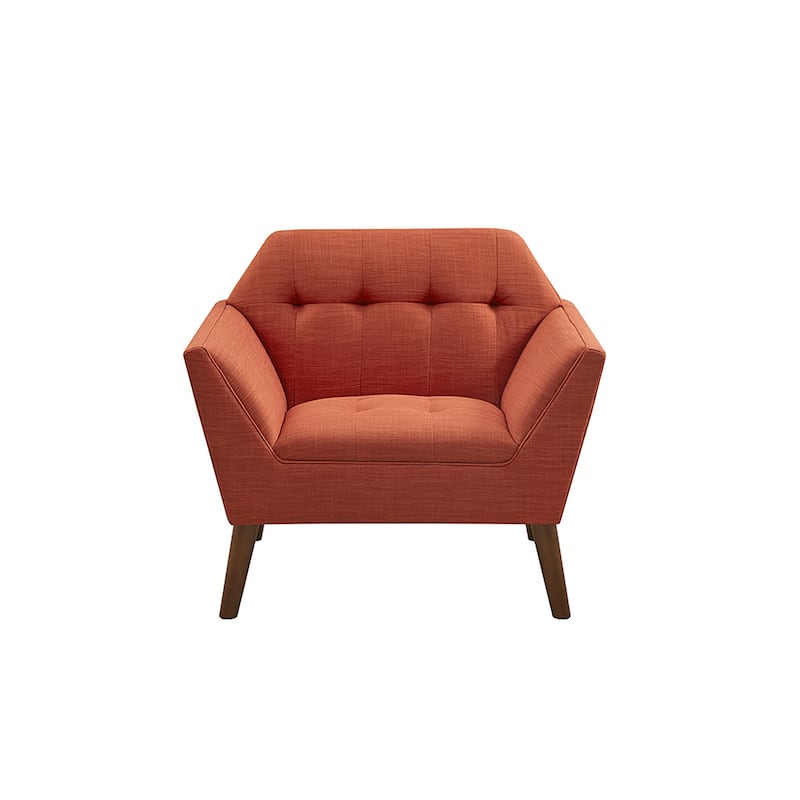INK IVY Newport Wide Mid-Century Modern Lounge Chair