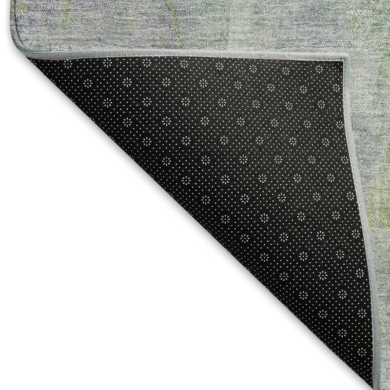 Machine Washable Indoor/ Outdoor Vintage Ombre Chantille Rug