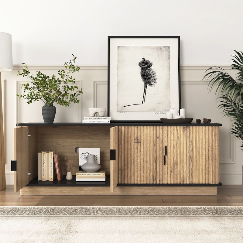 Multi-functional MDF Sideboard for Modern Homes