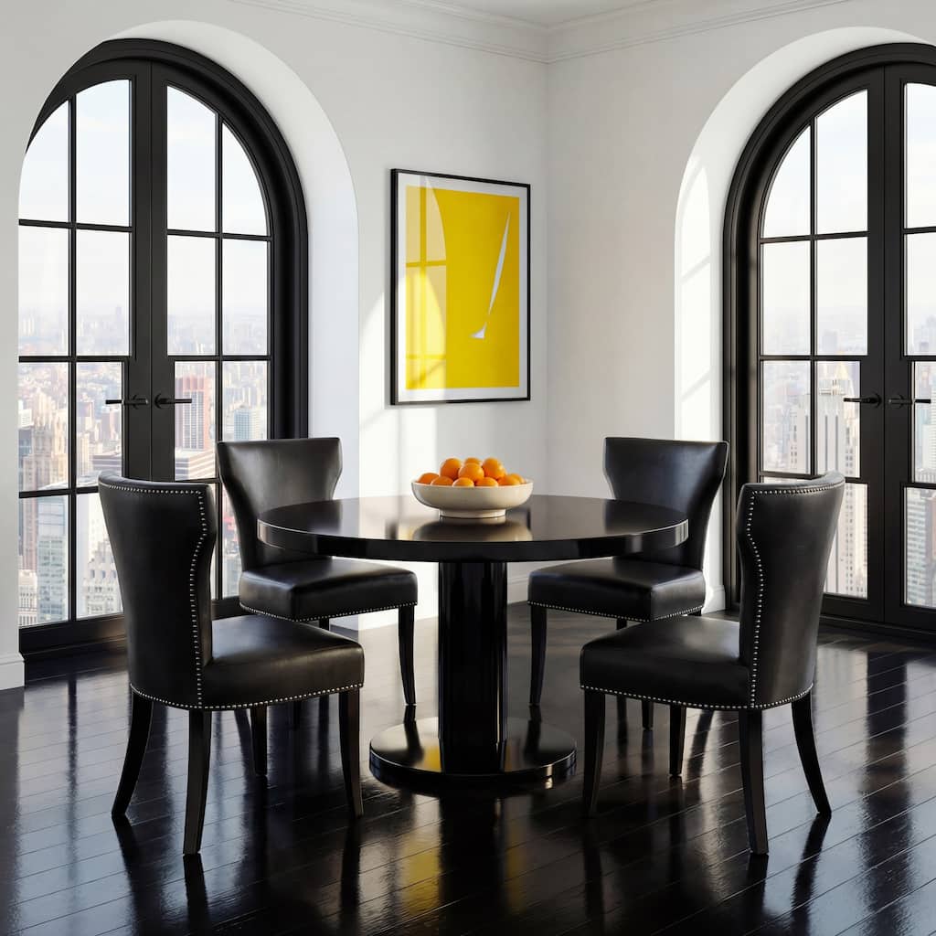 SAFAVIEH Tashina Nailhead Dining Chair (Set of 2) - 23Wx26Dx37H