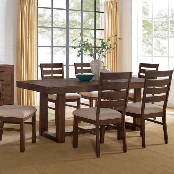 Shop Furniture Of America Treville Rustic Plank Style Dining Table