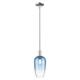 Option Polished Nickel / Sapphire Blue Shade