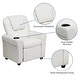 preview thumbnail 159 of 189, Contemporary Kids Recliner with Cup Holder and Headrest - 24"W x 21.5" - 36.5"D x 27"H
