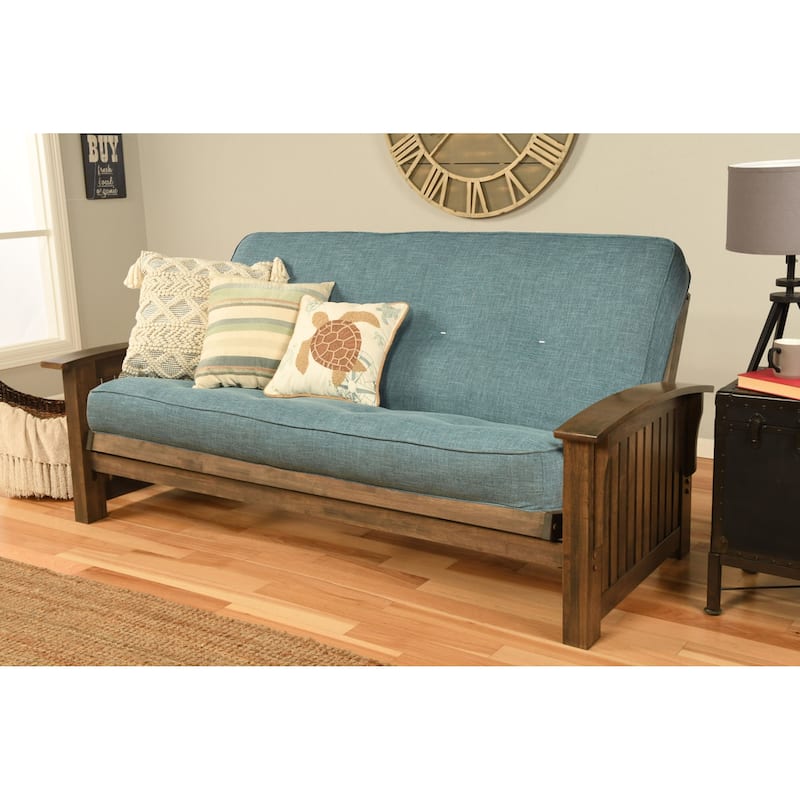 Somette Washington Full-size Futon Frame Includes Mattress
