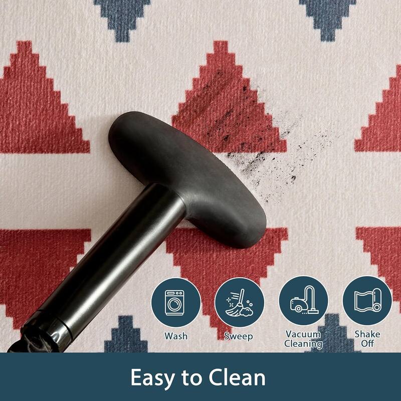 Indoor Door Mat, Front Back Outdoor Mat Rubber Backing, Low-Profile Entrance Rugs, Absorbent Resist Dirt Doormats Inside Doormat