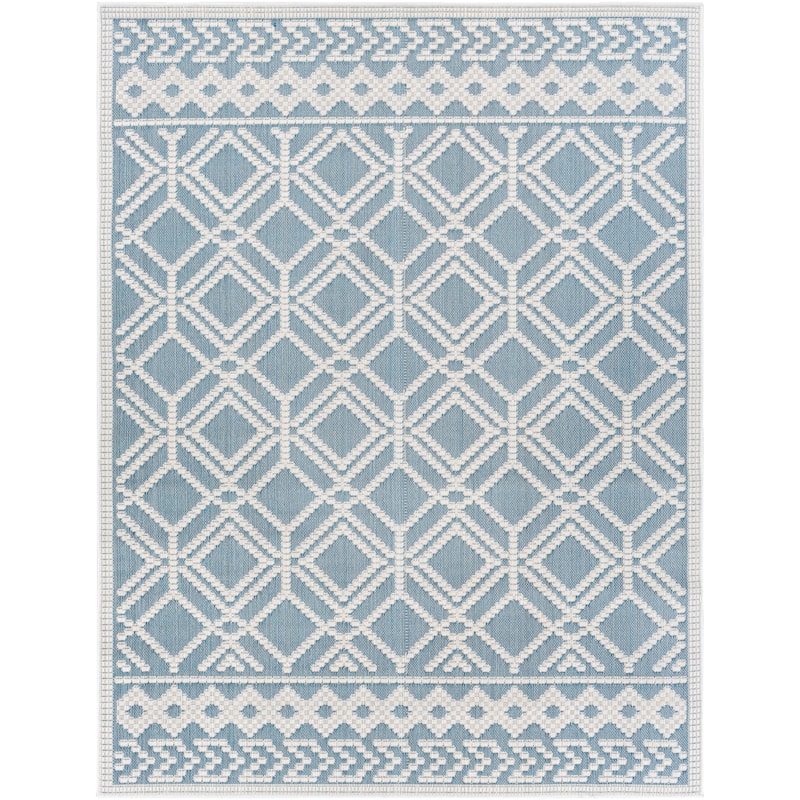 Margeaux Indoor/ Outdoor Nordic Diamond Area Rug