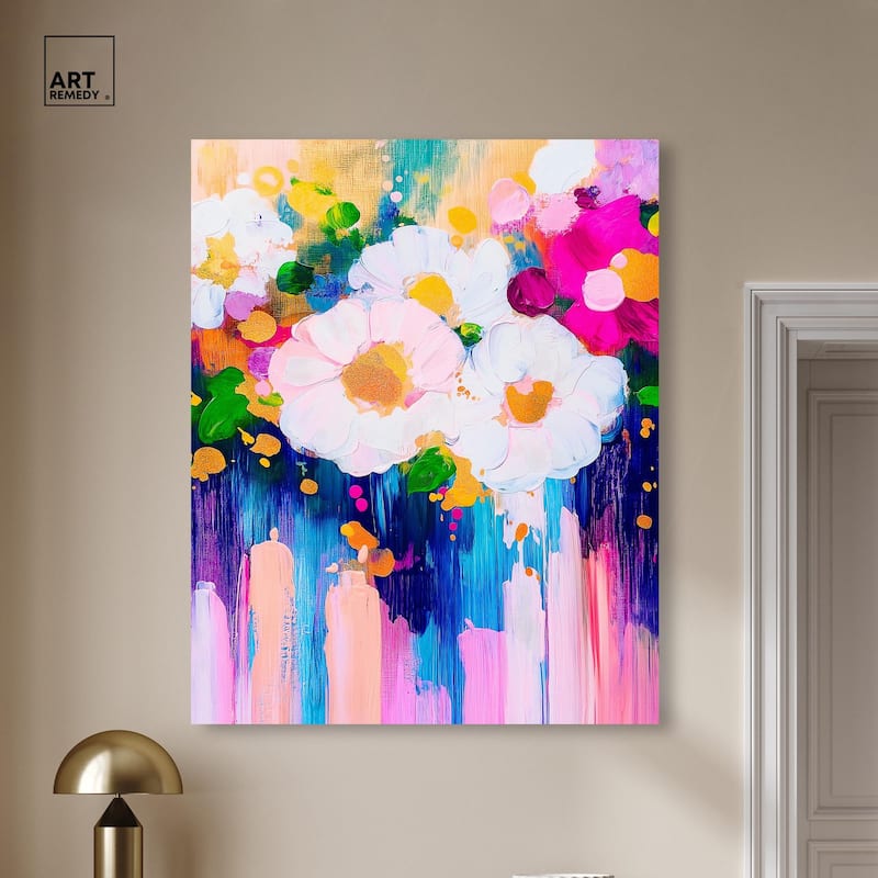 Contrast of Purity II Canvas by Art Remedy, Gallery Wrapped