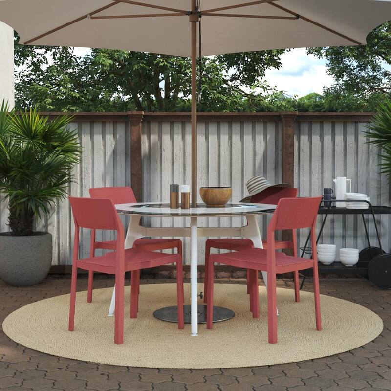 The Novogratz Poolside Collection Chandler Indoor/Outdoor Chairs Set