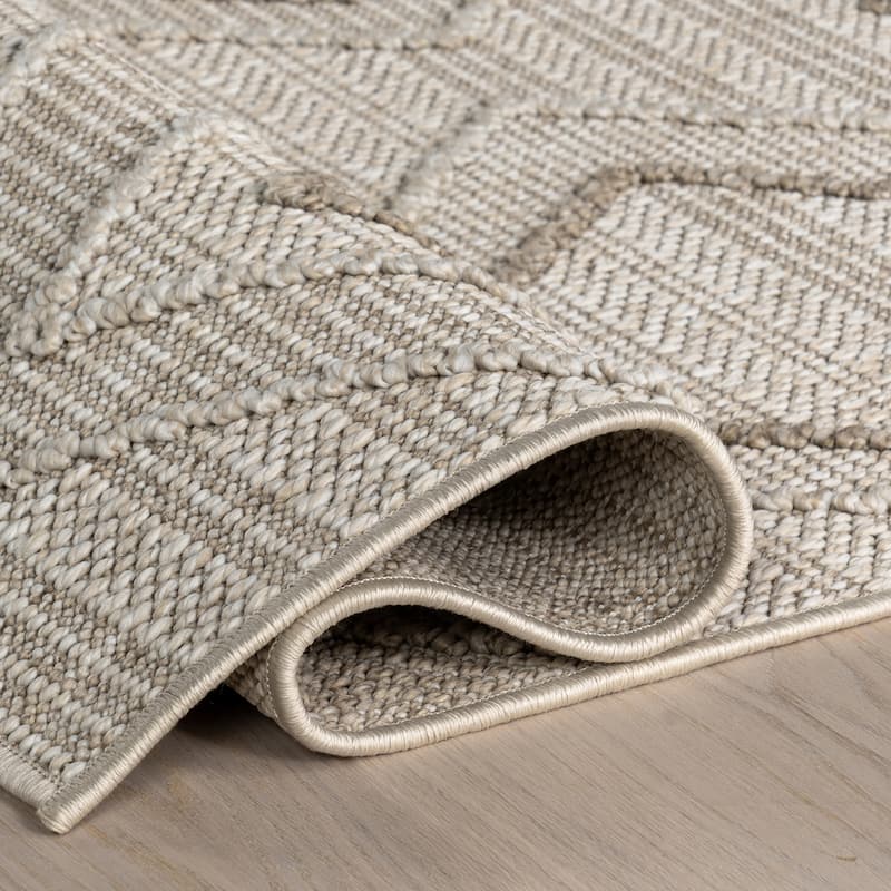 Nuloom Maline Geometric Indoor/Outdoor Area Rug