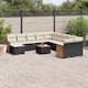 Option Black and cream with table