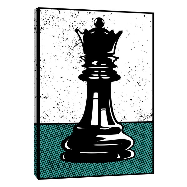 PTM Images 9-108625 PTM Canvas Collection 10" x 8" - "Chess Queen" Giclee Sports and Hobbies Art Print on Canvas