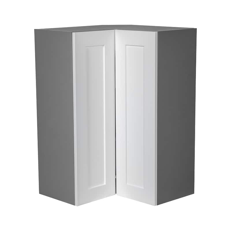 24" x 42" Wall Easy Reach-Double Door-Grey - 24 x 42 x 12 - White