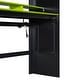 preview thumbnail 28 of 43, Full Size Wood Bunk Bed with Height-Adjustable Desk, Wardrobe, Ample Storage Space and RGB Light