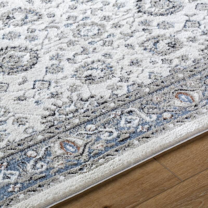 Livabliss Zidane Traditional Border Area Rug