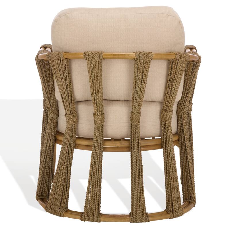 SAFAVIEH Couture Pennylyn Seagrass Accent Chair - 29"W x 28"D x 29"H