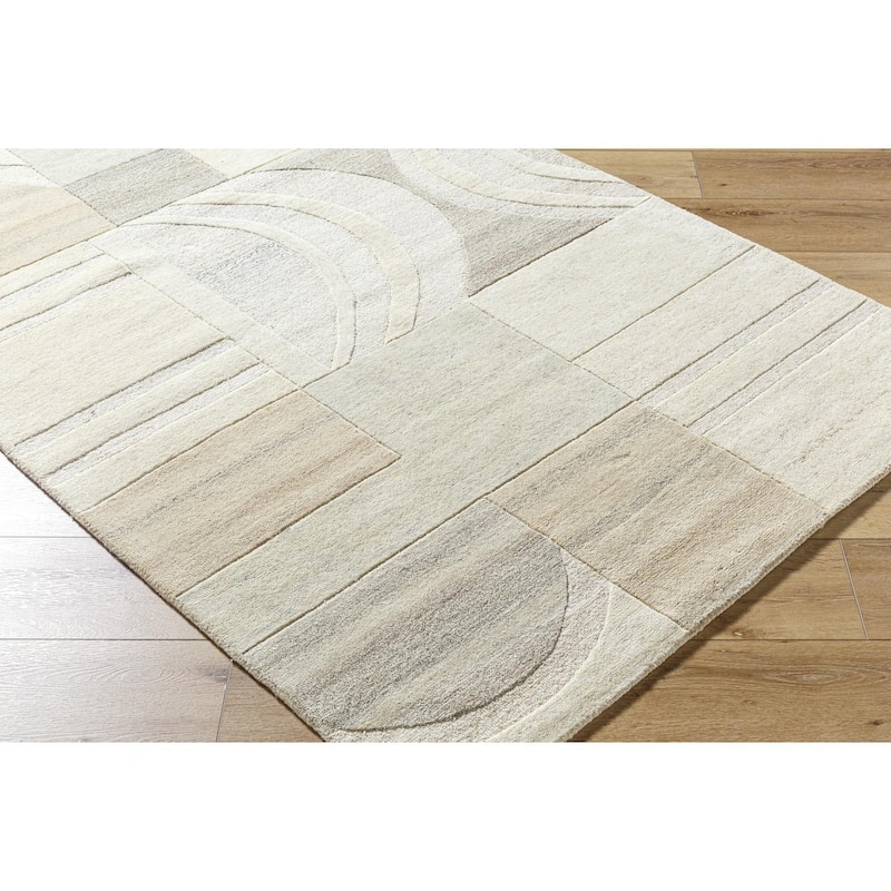 Livabliss Scandinavian Brook Stripe Area Rug